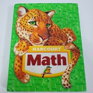 Harcourt Math Textbook Grade 5 Green 2007 Edition Hardcover